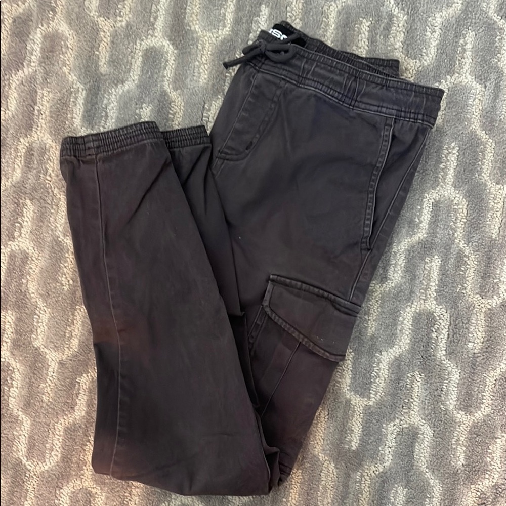 RSQ Dark Gray Cargo Pants for Men